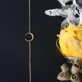 Moon Bracelet Women Stainless Steel Plated 18k Birthday Gift Jewelry