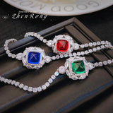 Foydjew Multicolor Sugar Tower Crystal Bracelet