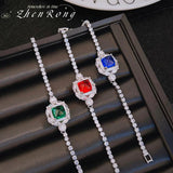 Foydjew Multicolor Sugar Tower Crystal Bracelet