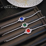Foydjew Multicolor Sugar Tower Crystal Bracelet