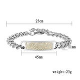 Fluorescent Dragon Bracelet on Green Background