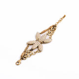 Simulated Pearls Flower Bracelet Costume Jewelry Women Accessories