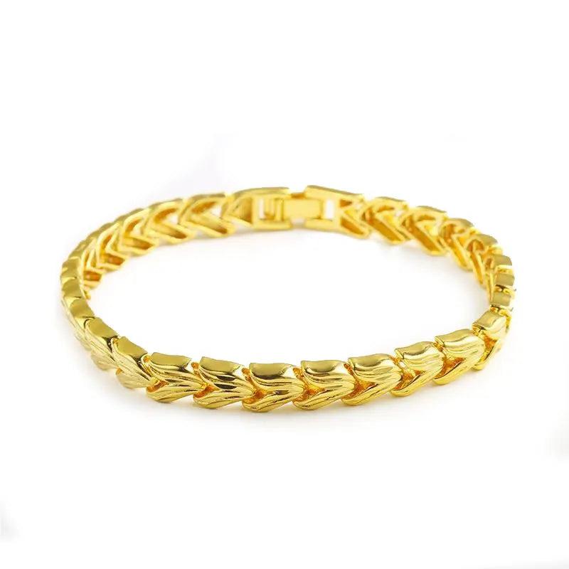 19.5 cm Leaf Bracelet for Charming Women