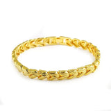 19.5 cm Leaf Bracelet for Charming Women