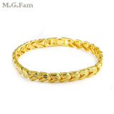 19.5 cm Leaf Bracelet for Charming Women