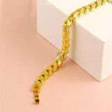 19.5 cm Leaf Bracelet for Charming Women