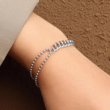 Stainless Steel Thick Chain Bracelet Women's Bracelet