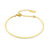 Golden Plated Stainless Steel Bracelet for Women