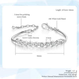 Multicolour Bracelets for Women with Austrian Crystals