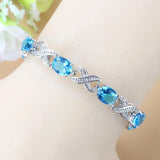 Sky CZ Link Bracelet For Women
