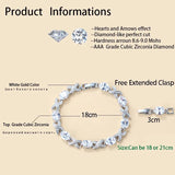 Sky CZ Link Bracelet For Women