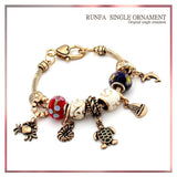 Crystal Charm Bracelet for Women with Elegant Design