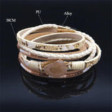 Bohemian Slim Vintage Bracelet with Rhinestone - Women's Fashion Accessories