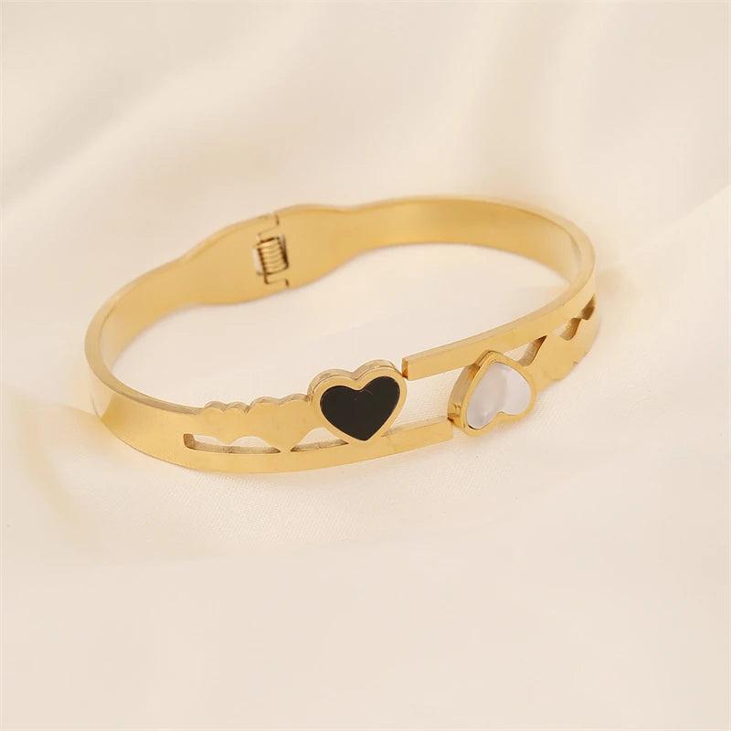 Stainless Steel Bracelet for Women Wedding Jewelry