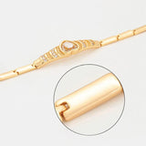 Heart Zircon Watch Bracelet Women Jewelry 18k CZ Gift