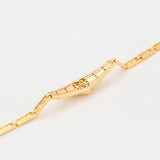 Heart Zircon Watch Bracelet Women Jewelry 18k CZ Gift