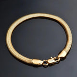 Hot Snake Chain Link Bracelets For Women And Men