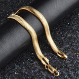 Hot Snake Chain Link Bracelets For Women And Men