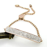 Crystal Charm Bracelet Hand Chain for Women