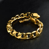 12MM Wide Men's Chain & Bracelet Set