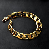 12MM Wide Men's Chain & Bracelet Set