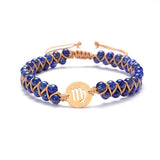 Bohemia Constellation Agate Beads Wrap Bracelet Adjustable Birthday Gift