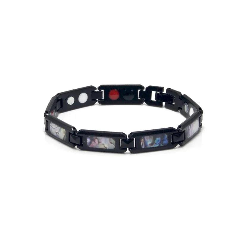 Rose Shell Magnet Bracelet Power Stone Magnetic Therapy Slimming Bracelet