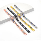 Rose Shell Magnet Bracelet Power Stone Magnetic Therapy Slimming Bracelet