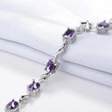 Opal Bracelets Women Handwrist Jewelry Accessory Rhinestone