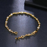 Zircon Bracelet For Women Cubic Zirconia Wedding Jewelry