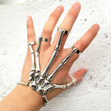Halloween Gothic Punk Skull Headdress Bracelet