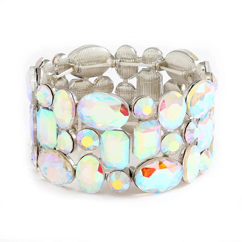 Fashion Crystal Glass Bracelet for Girls