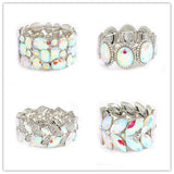 Fashion Crystal Glass Bracelet for Girls
