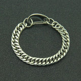 Cuban Steel Bicycle Chain Bracelet for Motorcycle Party Men Women Biker