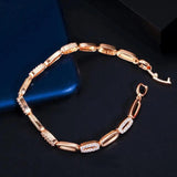 ThreeGraces 585 CZ Bracelet Party Jewelry Gift