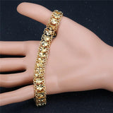 12MM Wide Chunky Chain Bracelet Heart Bracelets for Women Men Wristband