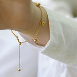 316L Stainless Steel Metal Silicone Bead Bracelet