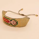 Go2boho Lucky Girl Pattern Bracelet Bohemia Adjustable Women Bracelets