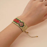 Go2boho Lucky Girl Pattern Bracelet Bohemia Adjustable Women Bracelets