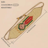 Go2boho Lucky Girl Pattern Bracelet Bohemia Adjustable Women Bracelets
