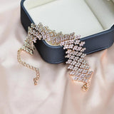 Crystal Rhinestone Bracelet Star Wedding Prom Accessories