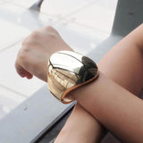 Punk Alloy Cuff Bangles Bracelets For Women Jewelry