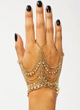 Rhinestone Charm Bracelet Chains Women Jewelry Two Colors