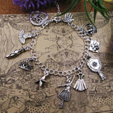 Ballet Queen Charm Bracelet 17+5cm Silver Plated Gift