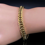 Cuban Link Chain Bracelet for Men Women Unisex Bangle