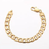 18K Plated Chain Bracelet for Men
