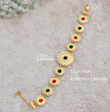 Money Coin Bracelet Islamic Muslim Arab Coins Bracelet Women Men Stone