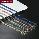 Multicolor CZ Crystal Tennis Bracelet for Women