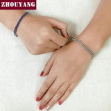 Multicolor CZ Crystal Tennis Bracelet for Women