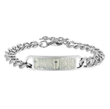 Glowing Pop Punk Bangle Luminous Skull/Dragon Steel Bracelet